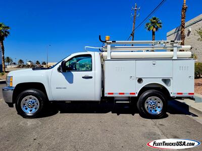 2011 Chevrolet Silverado 3500HD CC 4WD  Work Truck 3500  Wellbuilt Utility Bed, Onan Generator - Photo 18 - Las Vegas, NV 89103