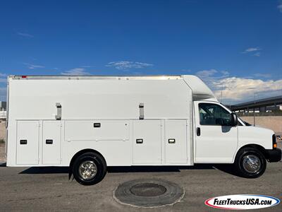 2011 «make» 3500  DRW - w/ SUPREME 14' UTILITY SIDE BODY BOX - Photo 3 - Las Vegas, NV 89103