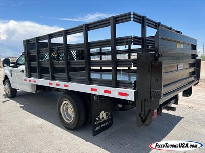 2015 Ford F550 F-550 XL  Stake Bed - Flatbed  w/ Heavy Duty Lift - Photo 2 - Las Vegas, NV 89103