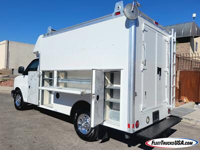 2014 Chevrolet Express 3500  KUV CUTAWAY UTILITY SERVICE BED