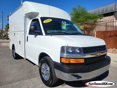 2014 Chevrolet Express 3500  KUV CUTAWAY UTILITY SERVICE BED