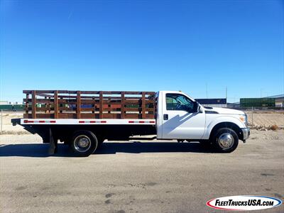 2012 Ford F-350 Super Duty XL  DUALLY w/ 12' STAKE BED & MAXON LIFT GATE - 6.2L GAS, 2WD - Photo 16 - Las Vegas, NV 89103