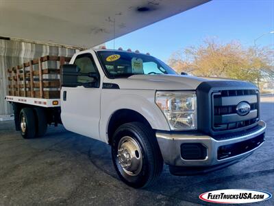 2012 Ford F-350 Super Duty XL  DUALLY w/ 12' STAKE BED & MAXON LIFT GATE - 6.2L GAS, 2WD - Photo 28 - Las Vegas, NV 89103