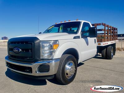 2012 Ford F-350 Super Duty XL  DUALLY w/ 12' STAKE BED & MAXON LIFT GATE - 6.2L GAS, 2WD - Photo 19 - Las Vegas, NV 89103