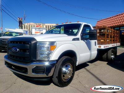 2012 Ford F-350 Super Duty XL  DUALLY w/ 12' STAKE BED & MAXON LIFT GATE - 6.2L GAS, 2WD - Photo 89 - Las Vegas, NV 89103