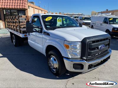 2012 Ford F-350 Super Duty XL  DUALLY w/ 12' STAKE BED & MAXON LIFT GATE - 6.2L GAS, 2WD - Photo 24 - Las Vegas, NV 89103