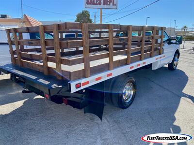 2012 Ford F-350 Super Duty XL  DUALLY w/ 12' STAKE BED & MAXON LIFT GATE - 6.2L GAS, 2WD - Photo 25 - Las Vegas, NV 89103