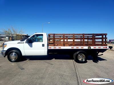 2012 Ford F-350 Super Duty XL  DUALLY w/ 12' STAKE BED & MAXON LIFT GATE - 6.2L GAS, 2WD - Photo 20 - Las Vegas, NV 89103