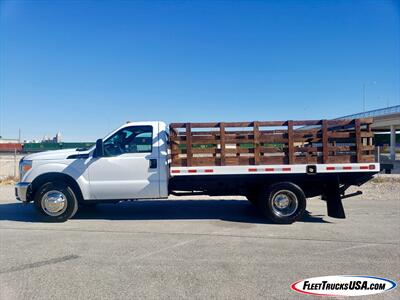 2012 Ford F-350 Super Duty XL  DUALLY w/ 12' STAKE BED & MAXON LIFT GATE - 6.2L GAS, 2WD - Photo 35 - Las Vegas, NV 89103