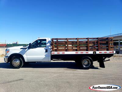 2012 Ford F-350 Super Duty XL  DUALLY w/ 12' STAKE BED & MAXON LIFT GATE - 6.2L GAS, 2WD - Photo 86 - Las Vegas, NV 89103