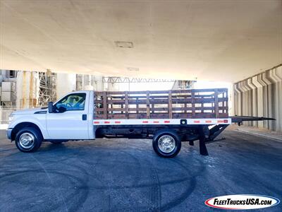 2012 Ford F-350 Super Duty XL  DUALLY w/ 12' STAKE BED & MAXON LIFT GATE - 6.2L GAS, 2WD - Photo 30 - Las Vegas, NV 89103