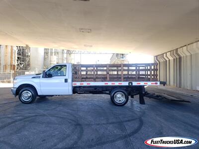 2012 Ford F-350 Super Duty XL  DUALLY w/ 12' STAKE BED & MAXON LIFT GATE - 6.2L GAS, 2WD - Photo 81 - Las Vegas, NV 89103