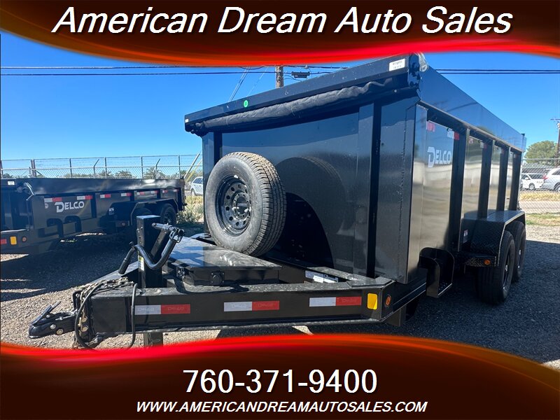 2024 DELCO DUMP TRAILER 14K BUMPER PULL- DT31293
