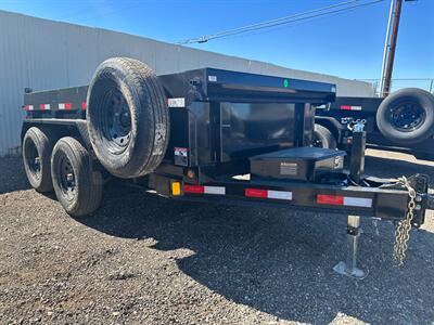 2024 DELCO DUMP TRAILER 7K BUMPER PULL -DT31738   - Photo 2 - Ridgecrest, CA 93555