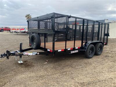 2023 IRON PANTHER LT037 LANDSCAPE TRAILER   - Photo 1 - Ridgecrest, CA 93555