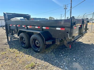 2025 DELCO 14K GOOSENECK DUMP TRAILER D414   - Photo 3 - Ridgecrest, CA 93555