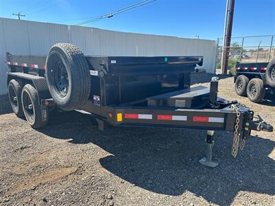 2024 DELCO DUMP TRAILER 12K BUMPER PULL - DT31232   - Photo 3 - Ridgecrest, CA 93555