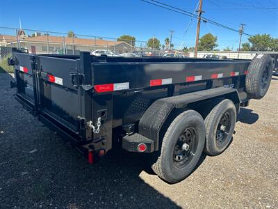 2024 DELCO DUMP TRAILER 12K BUMPER PULL - DT31232   - Photo 4 - Ridgecrest, CA 93555