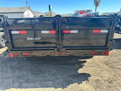 2024 DELCO DUMP TRAILER 14K BUMPER PULL -DT31187   - Photo 5 - Ridgecrest, CA 93555