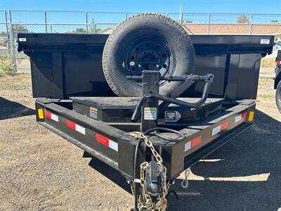 2024 DELCO DUMP TRAILER 14K BUMPER PULL -DT31187  