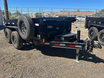 2024 DELCO DUMP TRAILER 7K BUMPER PULL DT31738   - Photo 2 - Ridgecrest, CA 93555