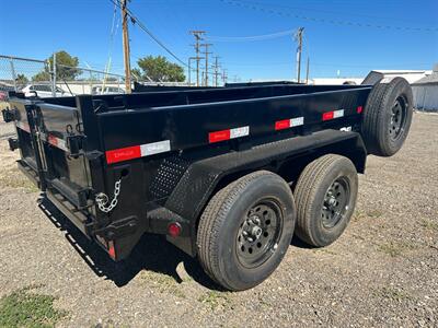 2024 DELCO DUMP TRAILER 7K BUMPER PULL DT31738   - Photo 4 - Ridgecrest, CA 93555