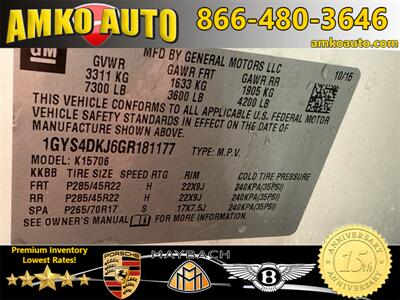 2016 Cadillac Escalade Platinum   - Photo 52 - Laurel, MD 20724