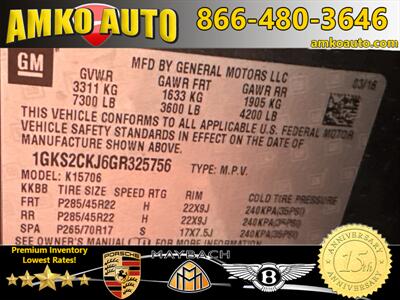 2016 GMC Yukon Denali - Photo 40 - Laurel, MD 20724