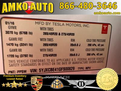 2016 Tesla Model X P90D - Photo 64 - Laurel, MD 20724