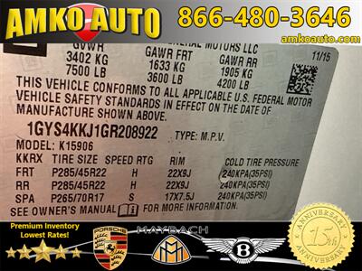 2016 Cadillac Escalade ESV Platinum - Photo 45 - Laurel, MD 20724