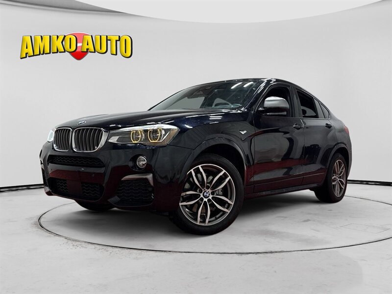 Black Sapphire Metallic 2018 BMW X4 M40i AWD SUV / Crossover All-Wheel Drive 8-Speed Automatic