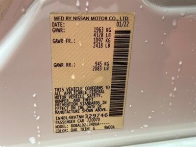 2022 Nissan Altima 2.5 S   - Photo 43 - Temple Hills, MD 20748