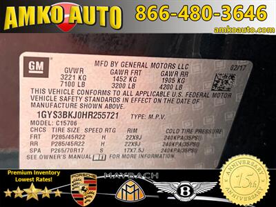 2017 Cadillac Escalade Luxury   - Photo 50 - Laurel, MD 20724