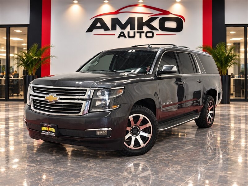 Gray (Tungsten Metallic) 2015 Chevrolet Suburban SUV / Crossover 4X2 Automatic