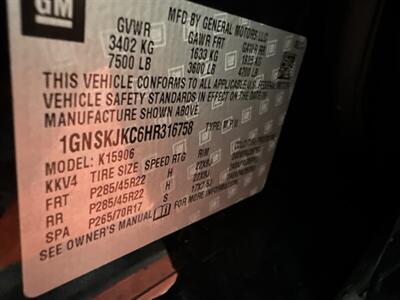 2017 Chevrolet Suburban Premier   - Photo 48 - Temple Hills, MD 20748