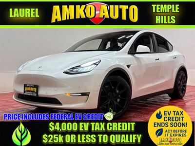 2021 Tesla Model Y Long Range   - Photo 1 - Laurel, MD 20724
