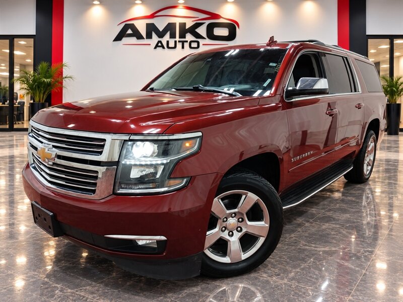 Black Cherry Metallic 2020 Chevrolet Suburban SUV / Crossover Four-Wheel Drive Automatic