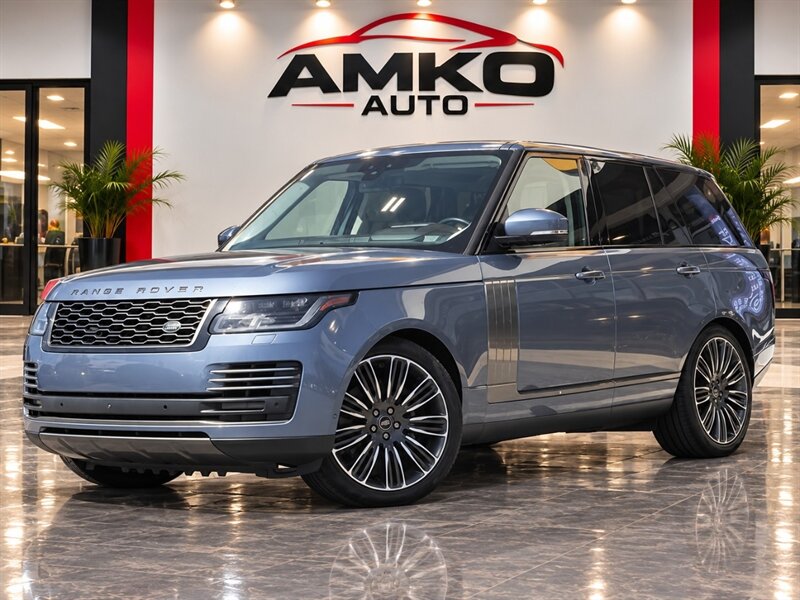 Portofino Blue Metallic 2021 Land Rover Range Rover SUV / Crossover All-Wheel Drive Automatic