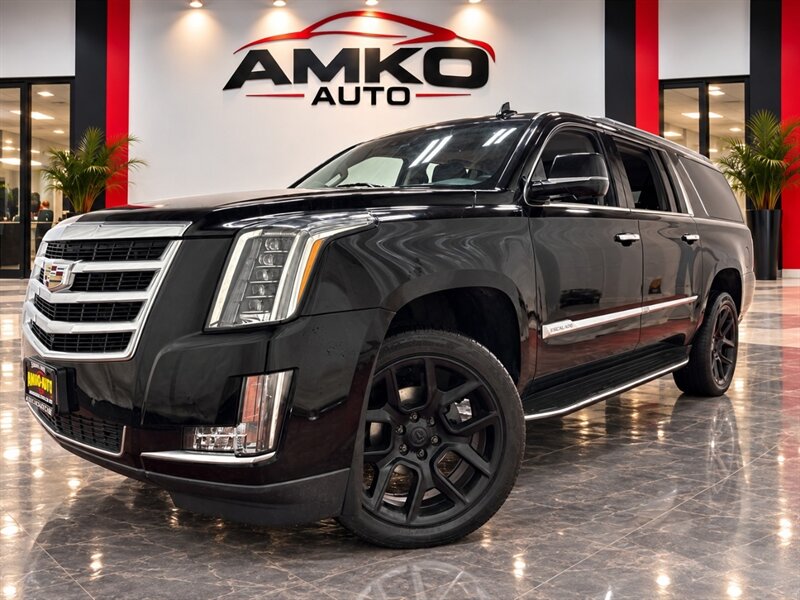Black Raven 2019 Cadillac Escalade ESV SUV / Crossover Four-Wheel Drive Automatic