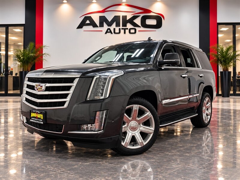 Dark Granite Metallic 2017 Cadillac Escalade SUV / Crossover Four-Wheel Drive Automatic