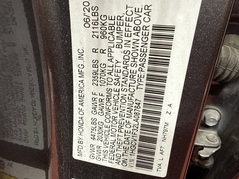 2020 Honda Accord Sport - Photo 34 - Temple Hills, MD 20748