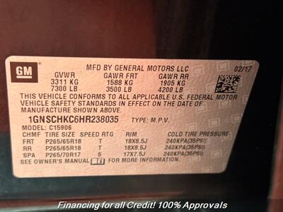 2017 Chevrolet Suburban LT   - Photo 51 - Temple Hills, MD 20748