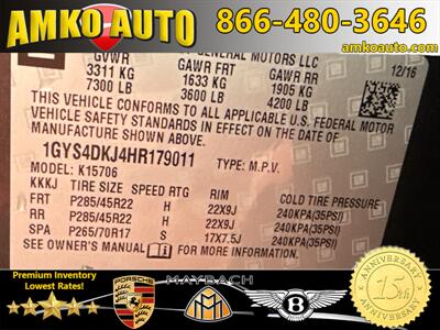 2017 Cadillac Escalade Platinum   - Photo 45 - Laurel, MD 20724