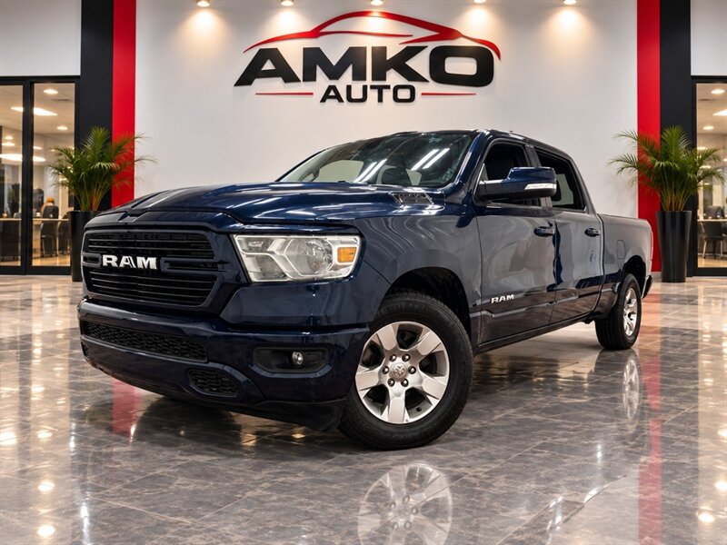 Patriot Blue Pearl Coat 2019 RAM 1500 Pickup Truck 4X2 Automatic