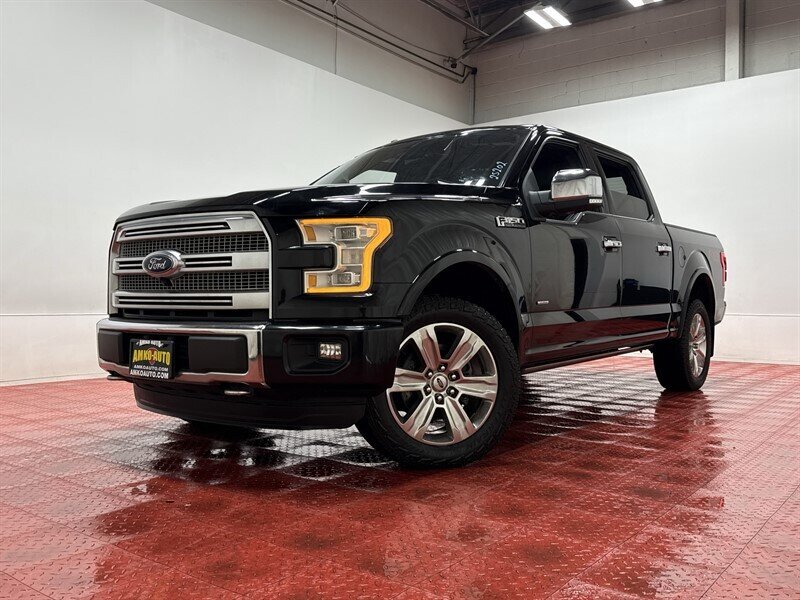 Shadow Black 2016 Ford F-150 Pickup Truck Four-Wheel Drive Automatic