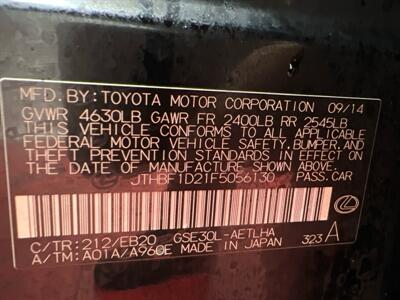 2015 Lexus IS   - Photo 47 - Laurel, MD 20724
