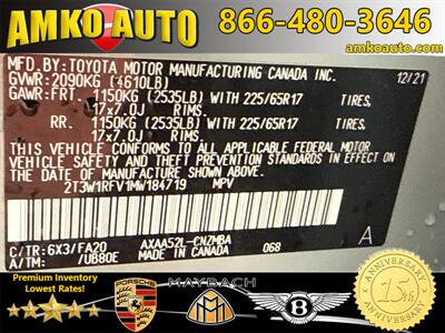 2021 Toyota RAV4 XLE   - Photo 41 - Laurel, MD 20724