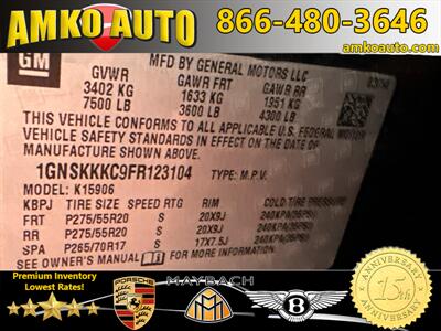 2015 Chevrolet Suburban LTZ - Photo 39 - Temple Hills, MD 20748