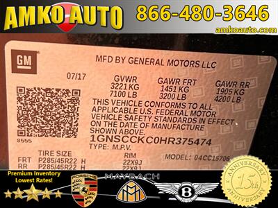 2017 Chevrolet Tahoe Premier   - Photo 51 - Laurel, MD 20724