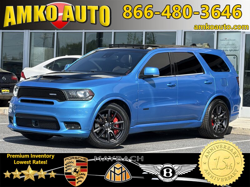 B5 Blue Pearl Coat 2018 Dodge Durango SRT AWD SUV / Crossover All-Wheel Drive Automatic